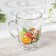 Glass Glass "Tropical Fruits", 300 ml, MIX drawing