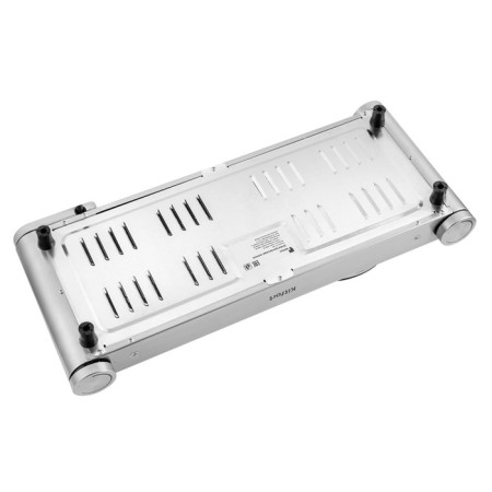 Electric tile KitFort KT-152, 2500 W, 2 burners, silver-4