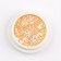 Opal powder for decor, in a jar, yellow color