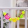 Stretching to a stroller/crib "Krabi", 3 toys, color mix, crush me