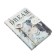 Gift notebook, A6, 96 sheets, color block, with a knife, PVC cover, "Anime", mix