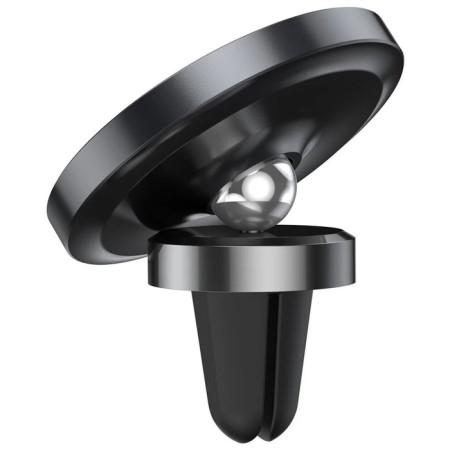 Baseus smartphone holder, magnetic, metal, black-3
