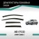 Defly window deflectors for Nissan AD (Y11), 1999-2008