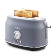 Toster KitFort KT-2038-3, 815 W, 6 grip modes, 2 toasts, gray