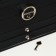 Steam for jewelry "Casket" sliding with a mirror, 22 × 17 × 11.5, black color