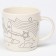 Set of mug for coloring “Happy Victory Day!”, 300 ml