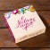 New Year. Box for 9 sweets with a shell "Christmas toys", 13.7 x 13.7 x 3.5 cm
