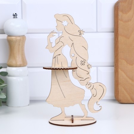 Wooden napkin "Jasmine", 24 x 12 cm-1