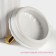 Ceramic Bank for bulk products of the Golden Wing, 900 ml, white color
