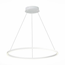 Suspension lamp ST LUCE. ST605.543.34. 1x34 W, LED, 4000K, 2210 LM, 60x60 cm, white color