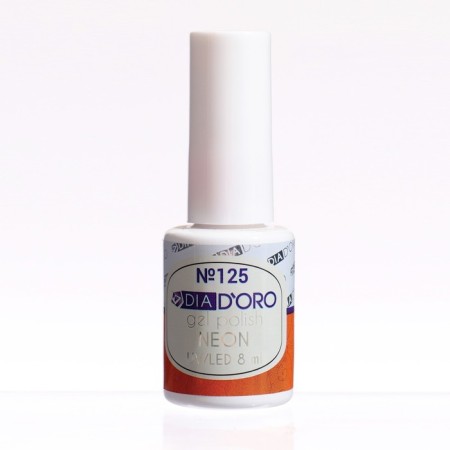 No. 125 Gel-flus Dia d`oro Classics Professional 8 ml.neon-2