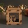 New Year's piggy bank "Snow Maiden" 12x12x9 cm
