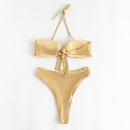 Women's swimsuit Minaku "Glow" Color Gold, size 50-8