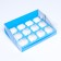 Confectionery folding box for 12 cupcakes 31x 23.5 x 10, blue