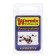 Mormyshka fraction black, weight 0.15 g, size 2