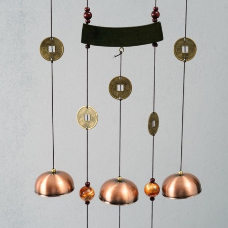 Music of wind metal "arcs" 6 bells 80 cm-3