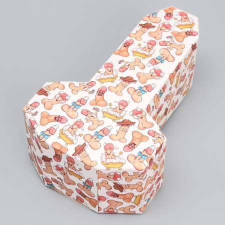 Box Gift team molding, packaging, “Funny guys”, 12 x 21x 7 cm-1