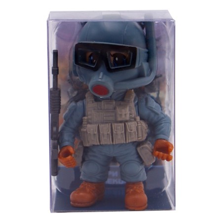 FUNKY TOYS figure "Special Forces", in gray-green uniform, 8 cm, mix-3