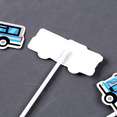 Set for decorating the Cake "Bus", in a set of 6 pcs.-2