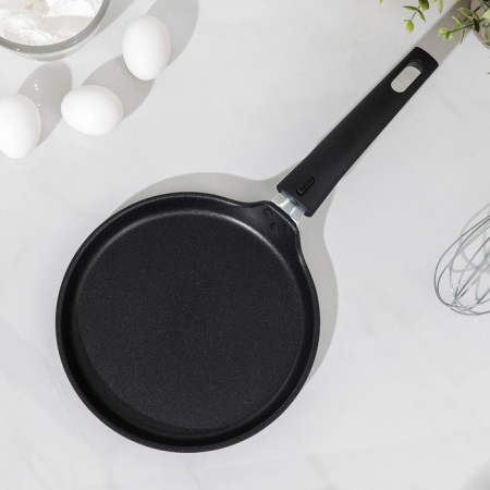 The pan -pancake “Tradition”, D = 20 cm, removable handle, anti -stick coating, black color-1