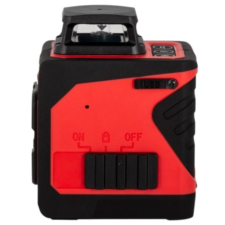 Laser level AMO LN360, 20 m, 2 rays, 635-670 HM, grade 2, 360 °-1