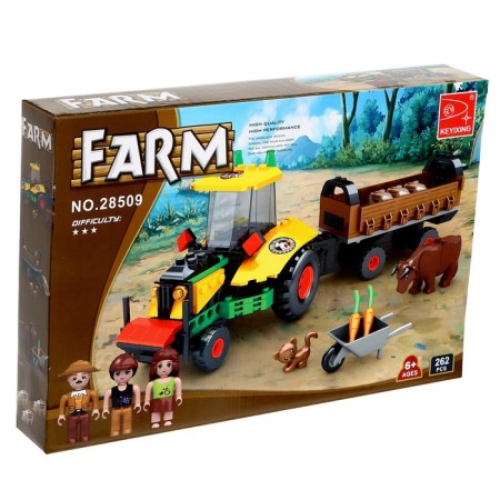 Constructor Farm "Tractor with a Teel", 262 details-3