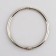 Palette for varnishes on a ring, 50 nails, oval shape, transparent color