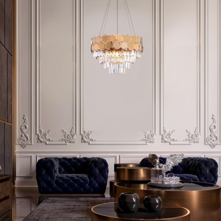 Smart Suspended Light Ariana, 60W, E14, 41x41 cm-2