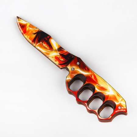 Souvenir wooden knife-coat "Anime Eye", 18 cm-4