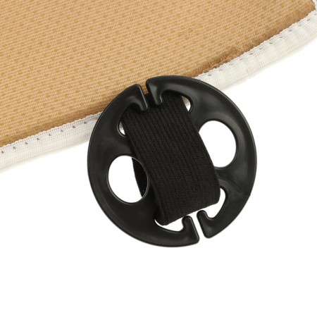 Kitting in the front seat, natural wool, short pile, white-11