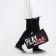Children's sports bag for a boy with a zipper, external pocket, black color