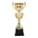 Cup 175, award figure, gold, plastic stand, 26.2 x 9.5 x 7.7 cm.