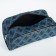 Lightning cosmetic bag, blue color