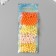 Beads for creativity plastic "citrus" matte set 4 colors x 20 g