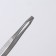 Direct tweezers, narrow, 9 cm, silver color