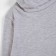 Turtleneck for boys, height 122 cm, color gray melange