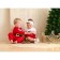 Combineson crumb I "Santa", height 80-86 cm, red