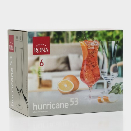 Universal cocktail set, 530 ml, crystal glass, 6 pcs-7