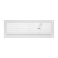 Radiator grate Zein Lux l1337, 130 x 370 mm, white