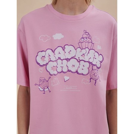 Female set, size m, pink color