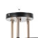 Rory chandelier 3he27 40w Black 44x44x17.5 cm