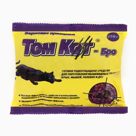 Grain bait from rodents "Tom Cat" Package, 250g