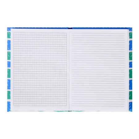 Business block A6, 64 sheets, in a cage/ruler, Angry Boss, hard cover, offset block-1