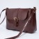 Bag-mixer on the valve, burgundy color