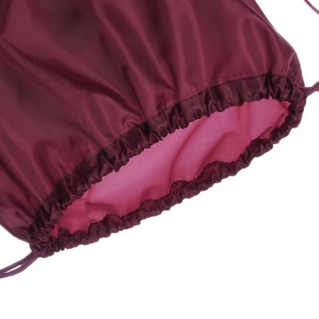 A bag for shoes 490 x 410 mm, "standard" max, (soft polyester, density 210 d), burgundy-4