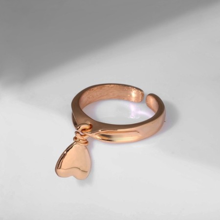 Ring "Heart" air, color gold, dimensionless-4
