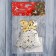 Soft suspension "Bell - festive overflow" 9*10 cm, mix