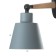 Bra "Aesta" E27 40W gray 12x10x23 cm