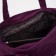 Lugus bag with a zipper, purple color