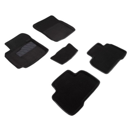 Pile rug for Suzuki Grand Vitara III, 5 doors, 2005-, black
